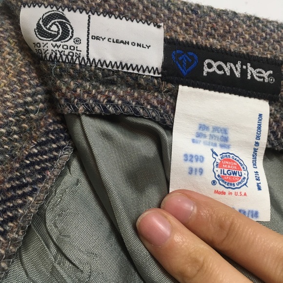 Vintage 70’s wool skirt - Picture 9 of 9